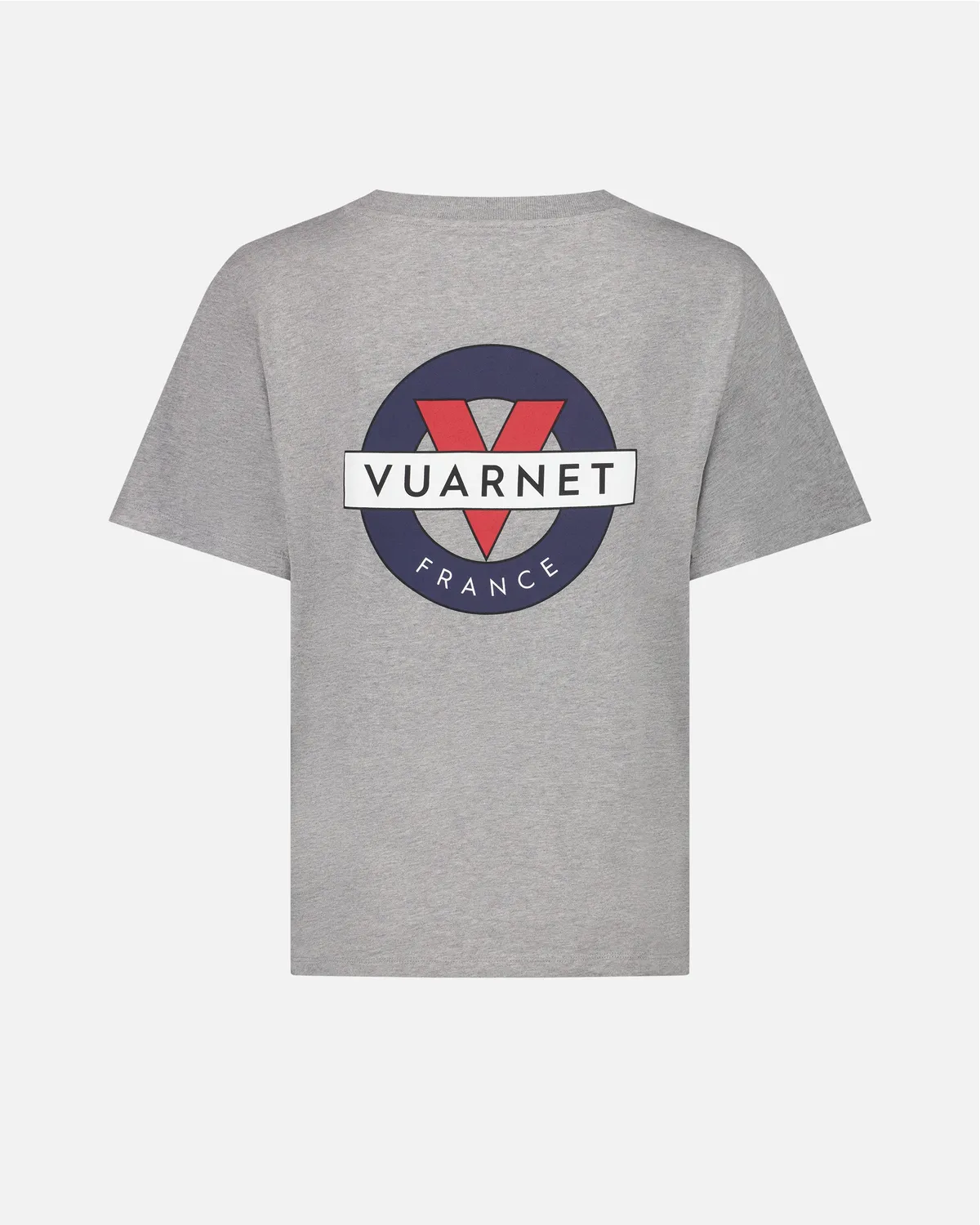Vuarnet Stamp Logo maglietta donna grigia cotone XS