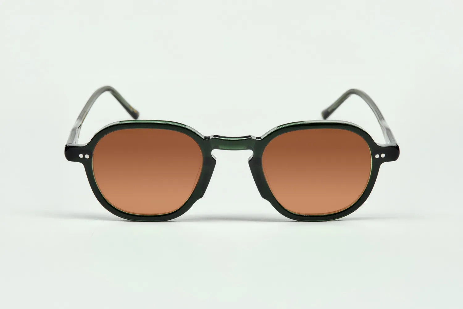 Lesca Collection Vodk montatura da vista verde acetato
