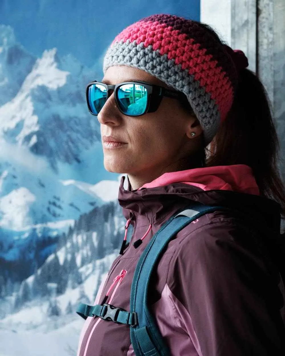 Demon Xlite J occhiali trekking polarizzati blu 20g