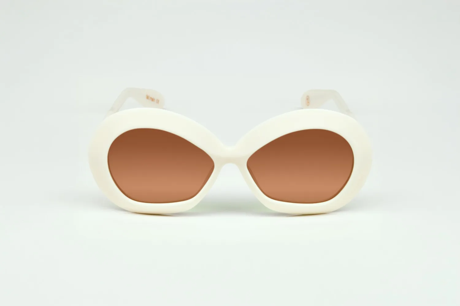 Lesca La Collection Iris montatura White acetato