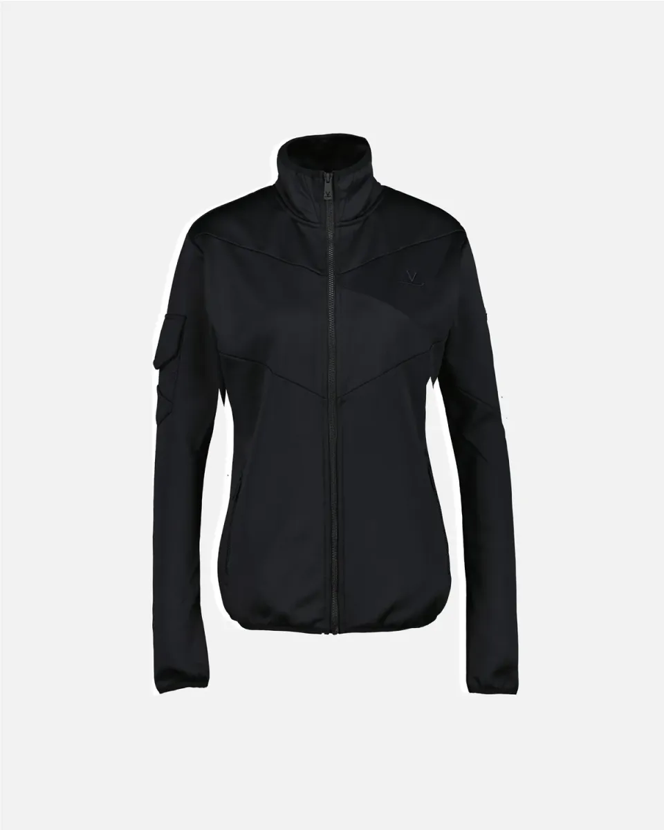 Vuarnet Venere Fleece pile donna nero elasticizzato