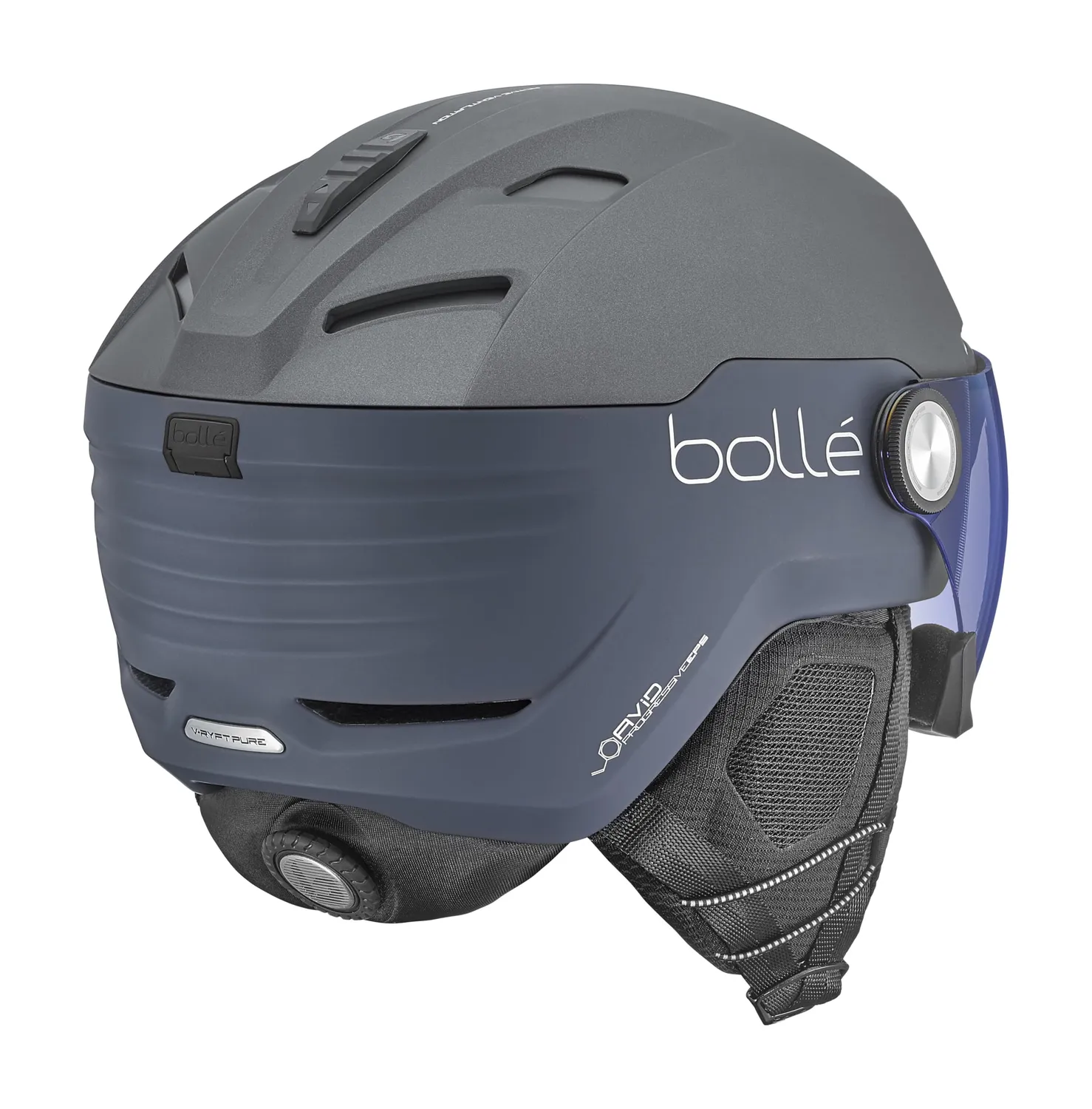 Bollé V-Ryft Pure casco sci visiera fotocromatica S