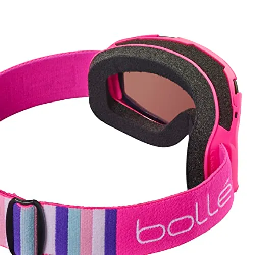 Bollé Rocket Plus maschera sci junior rosa Cat.3