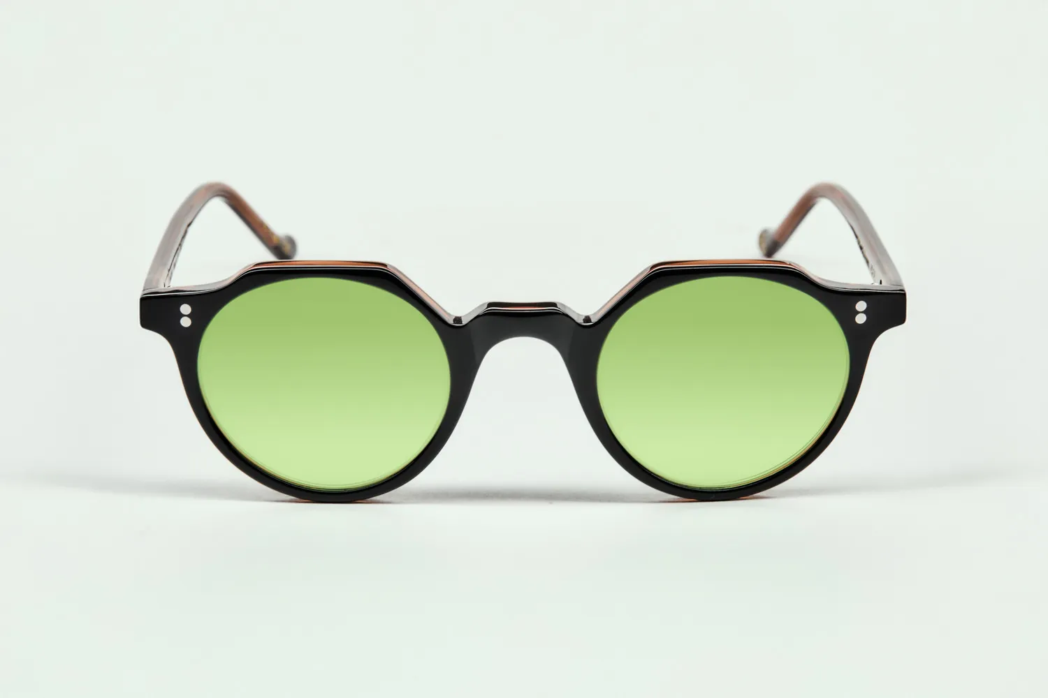 Lesca Black Edition Heri occhiali da vista nero marrone