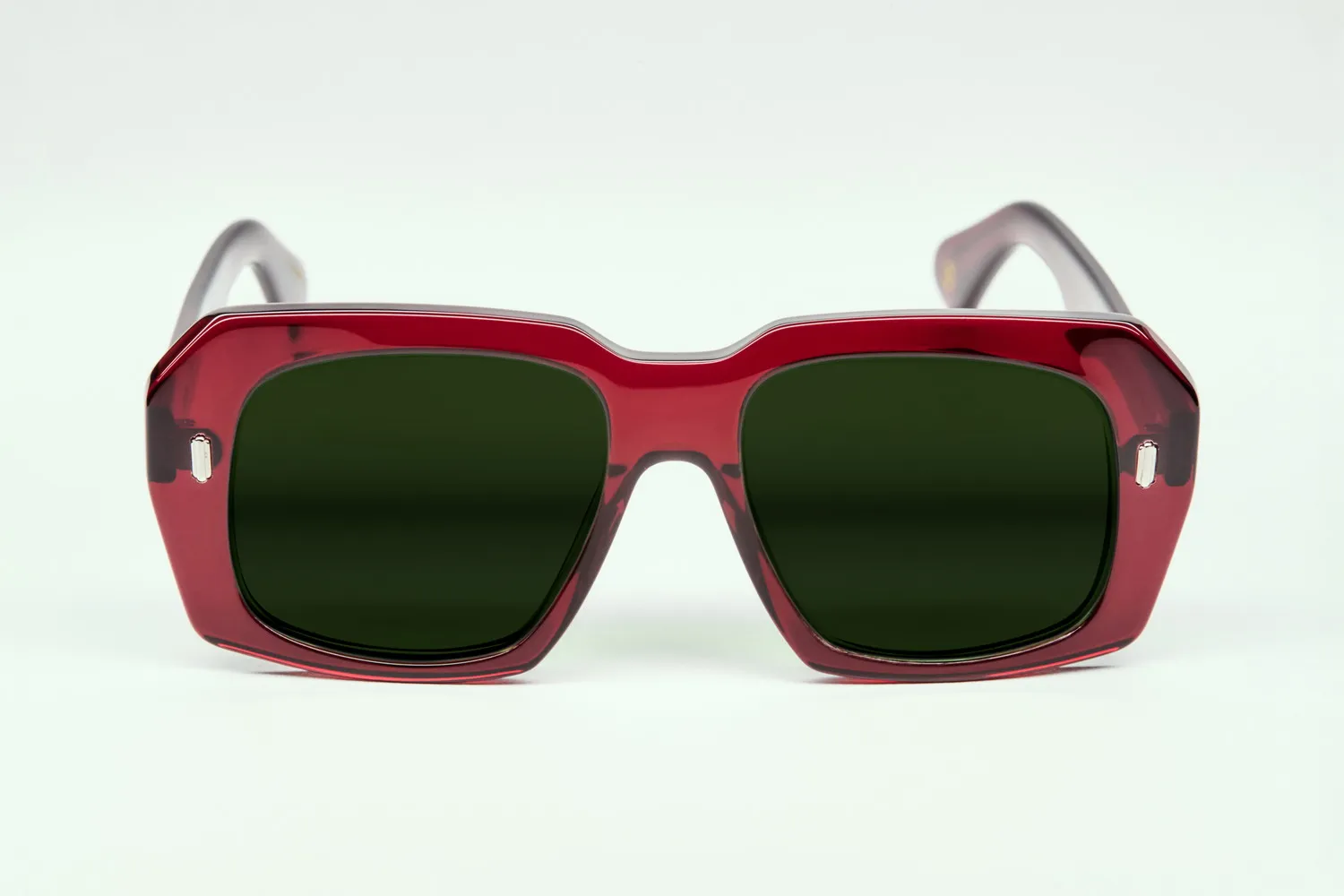 Lesca Bird Rouge Vermillon occhiali rossi sole