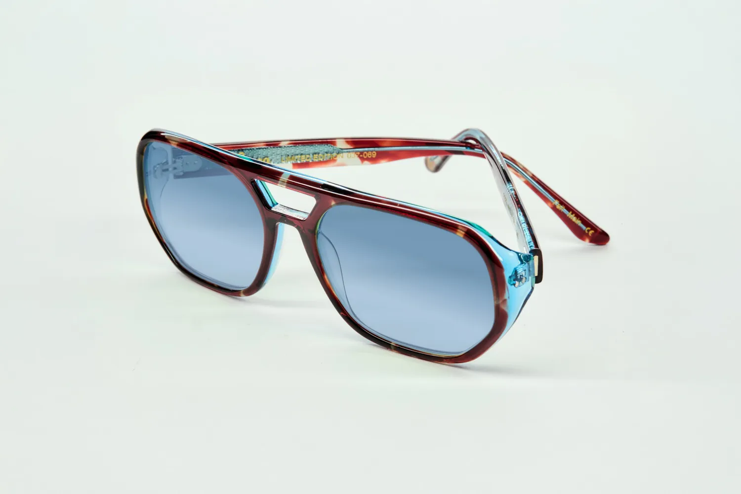 Lesca La Collection Fefe montatura Indigo Profond acetato