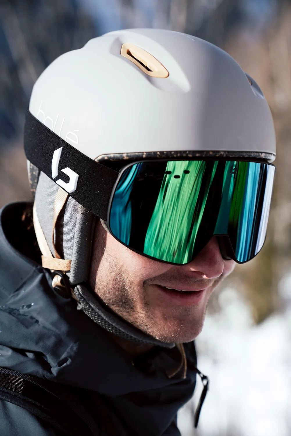 Bollé Nevada maschera sci Phantom verde