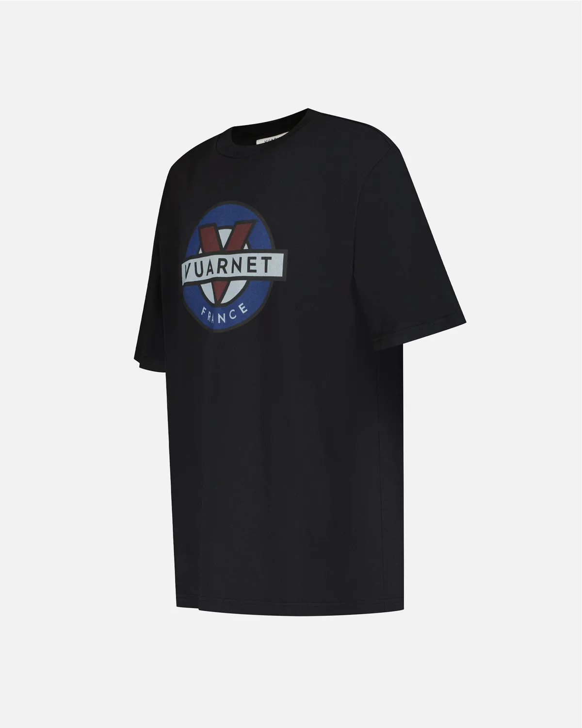 Vuarnet Vintage t-shirt uomo nera cotone