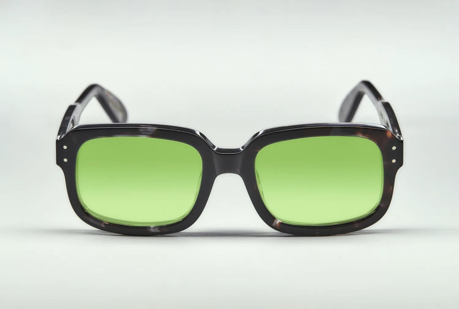 Lesca Collection Dude occhiale grigio acetato