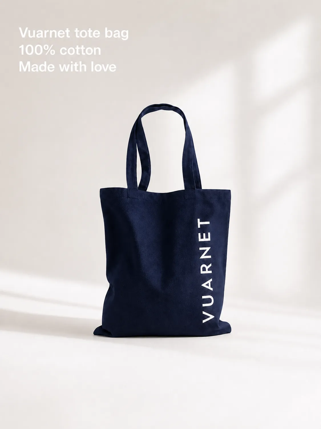 Vuarnet Tote Bag borsa Marine con logo