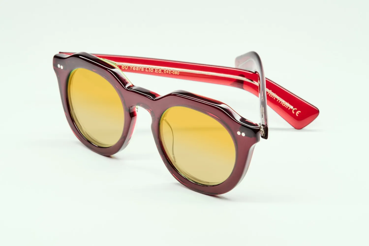 Lesca Toro XL montatura da vista rosso acetato