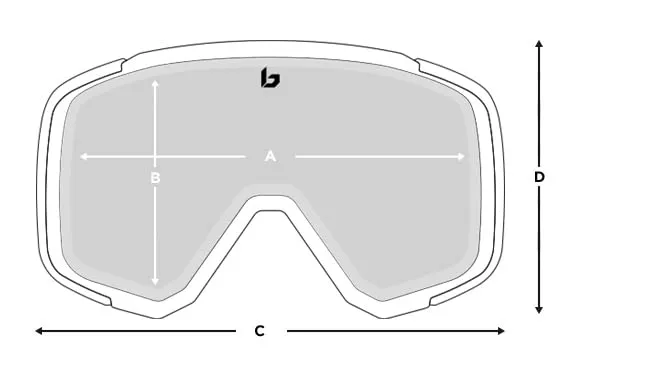 Bollé Mammoth maschera da sci Rosa Black Chrome L