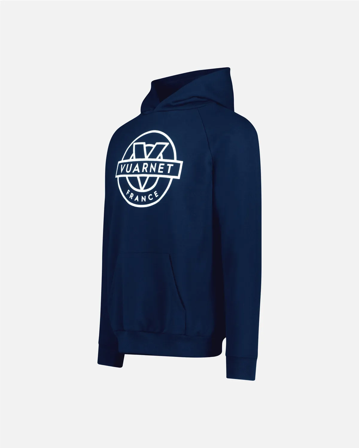 Vuarnet Outline Cotton Hoodie felpa Marine bio