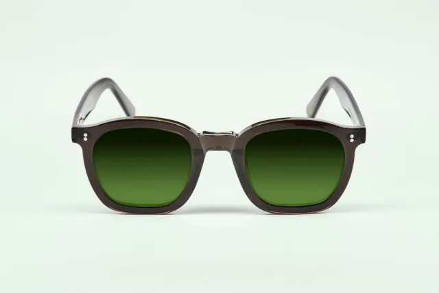 Lesca Cuba Brun Creme occhiali da vista acetato