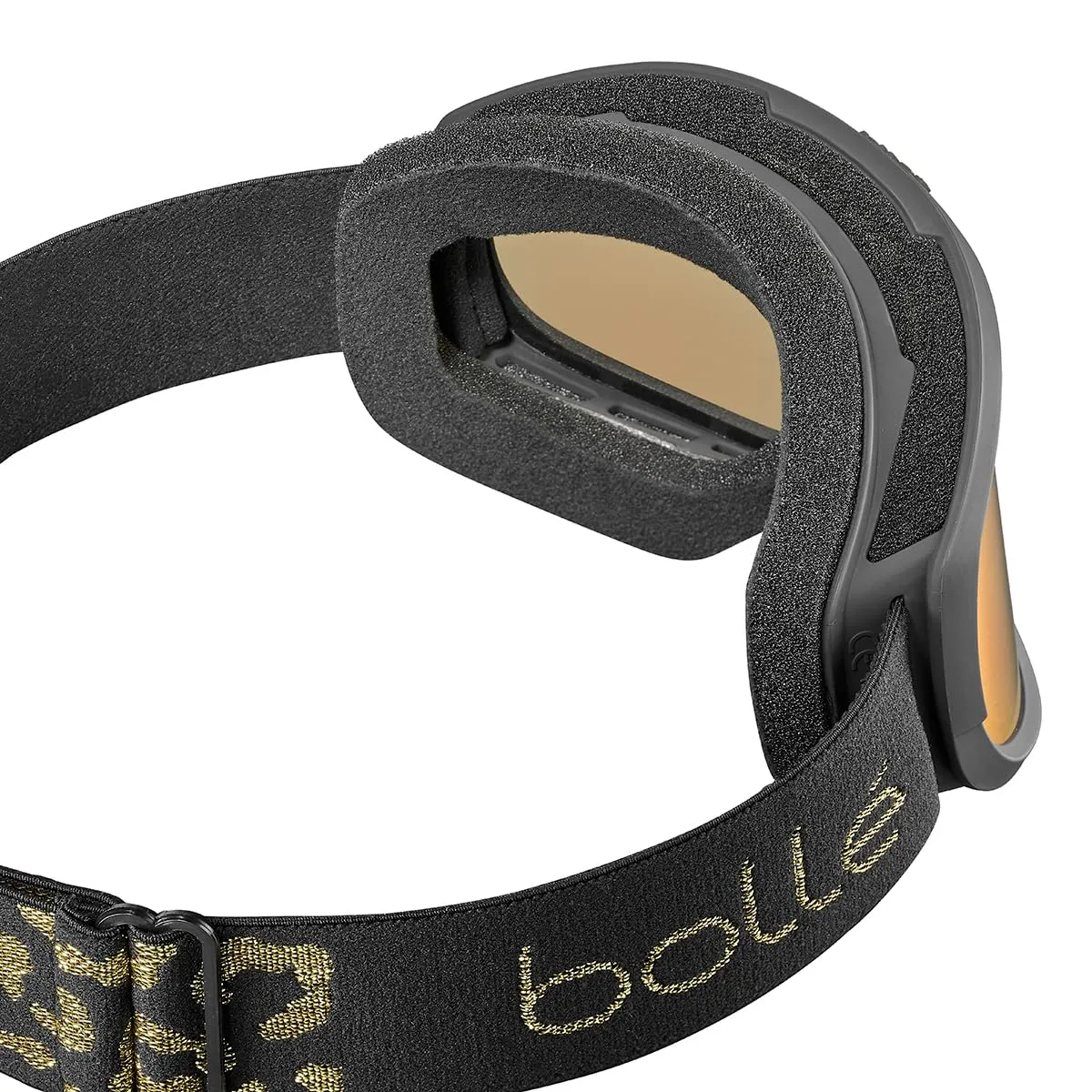 Bollé Sierra maschera sci S nero cilindrica antiappannante