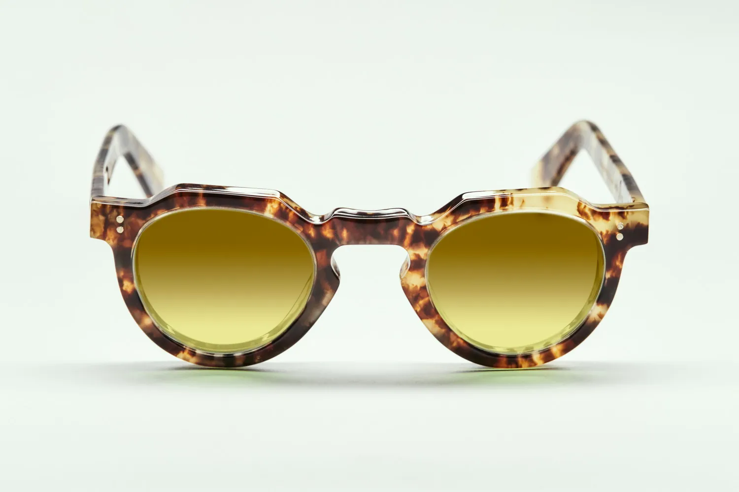 Lesca Upcycling Crown occhiali da vista Tigré 8 mm acetato