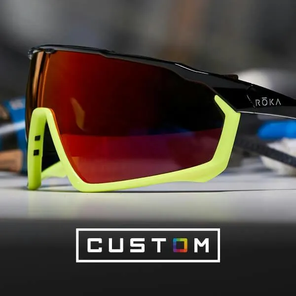 Roka Falcon Titanium occhiale da sole running aviator