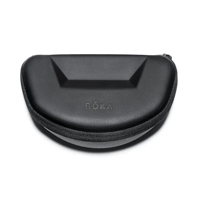 Roka custodia occhiali morbida con zip