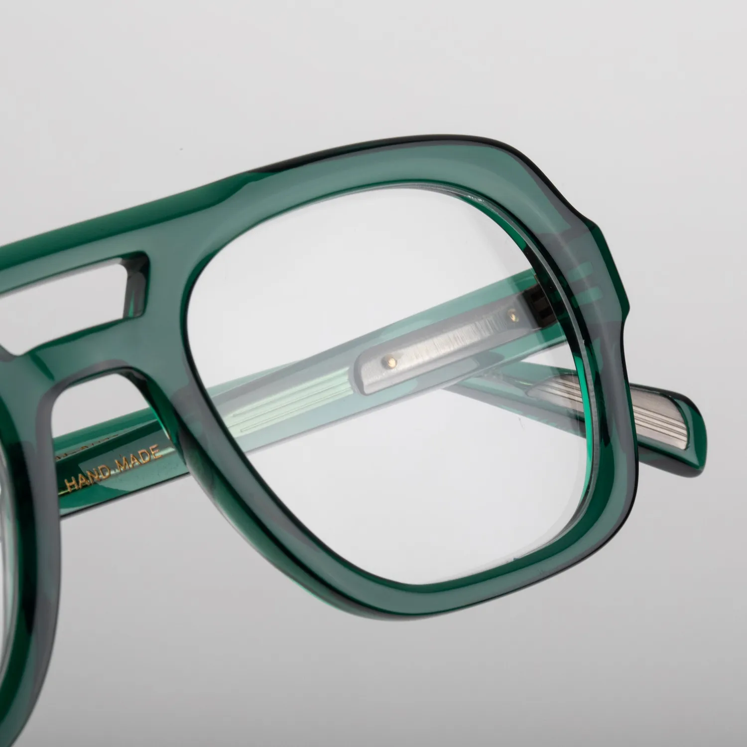 Steve McQueen Classic Limits montatura vista verde doppio ponte