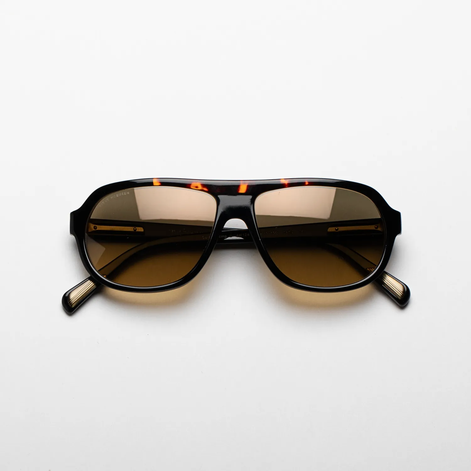Steve McQueen Iconic Solar Racing montatura Crystal Caramel