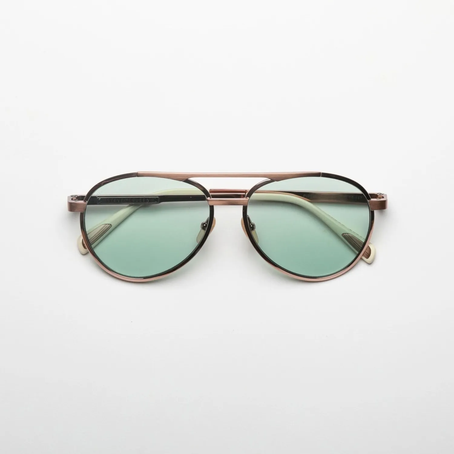 Steve McQueen Iconic Piper montatura vista gold aviator
