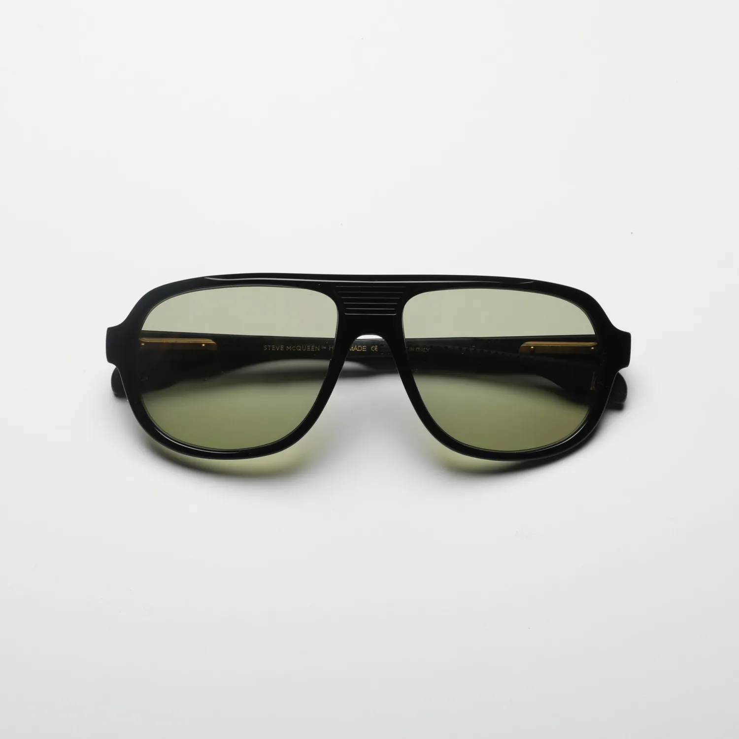 Steve McQueen Iconic Grand Racing occhiale sole nero