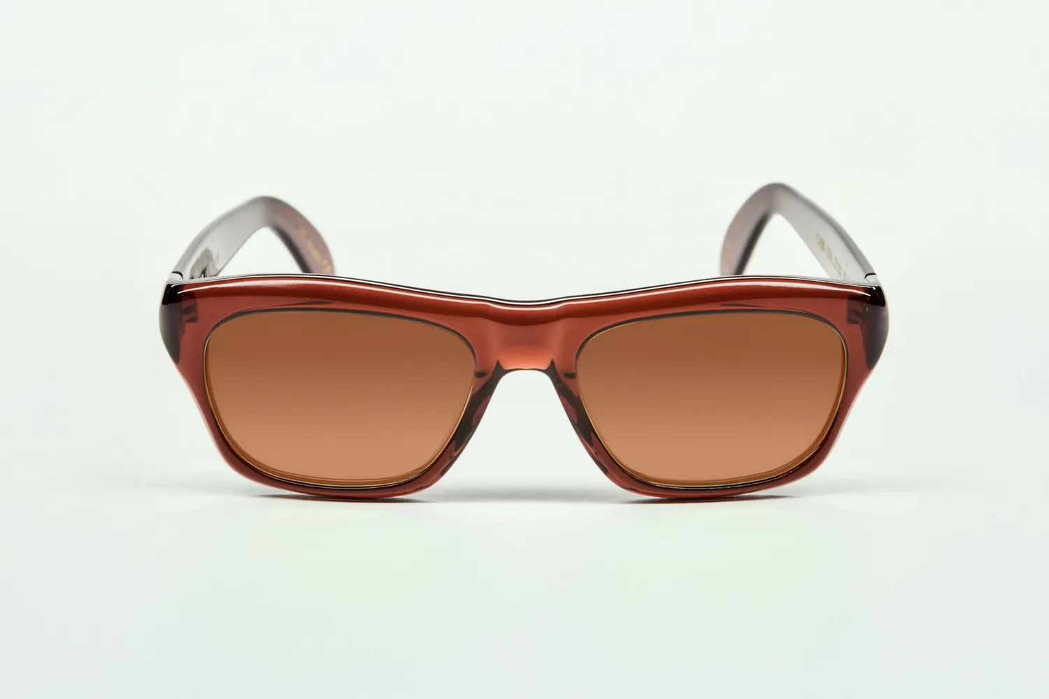 Lesca La Collection Cain occhiali Cognac acetato