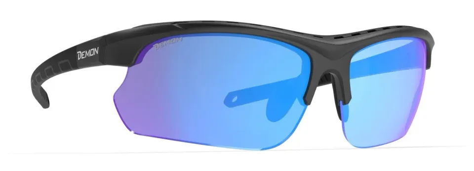 Demon Infinite Optic 2 occhiali running nero blu polarizzati