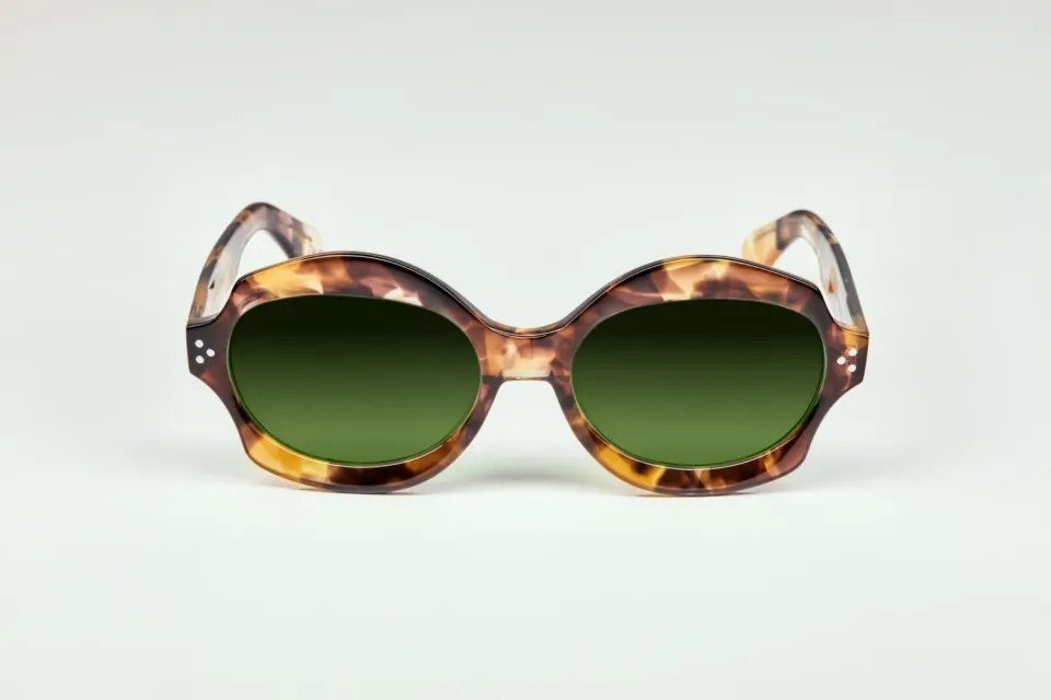 Lesca La Collection Nana occhiali Marbré acetato