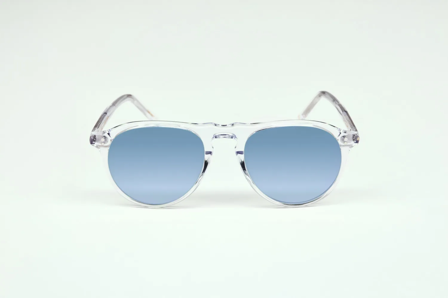 Lesca La Collection Tony montatura da vista crystal acetato