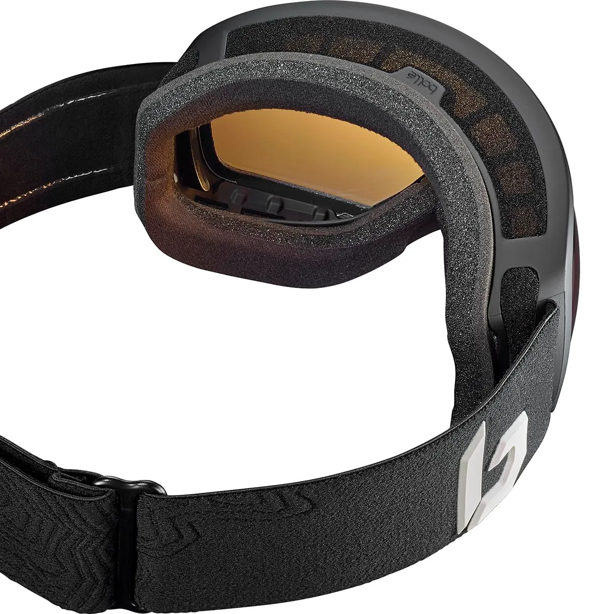 Bollé X7 OTG maschera sci nero vermillon taglia M