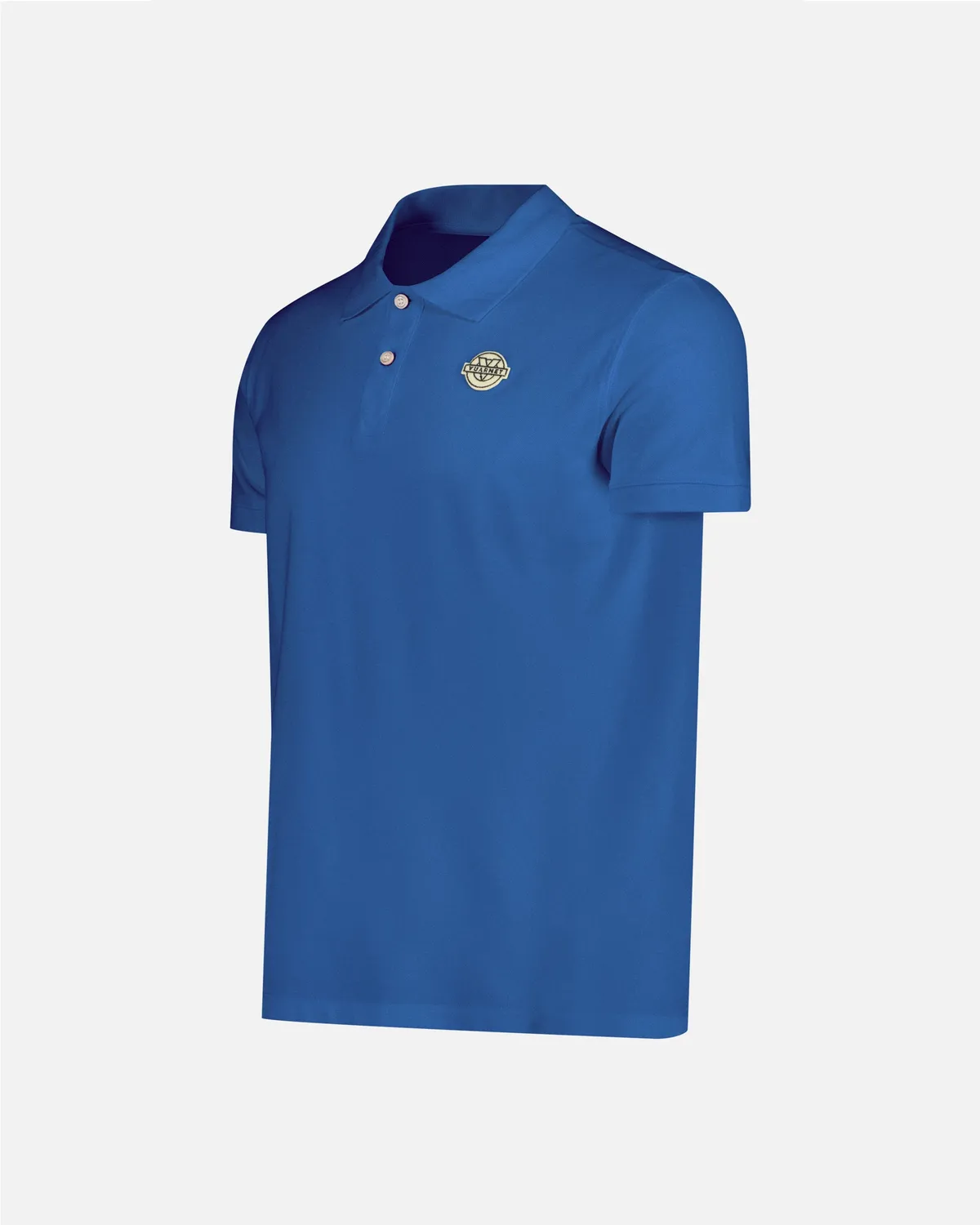Vuarnet Cancun polo uomo bianca cotone elasticizzato