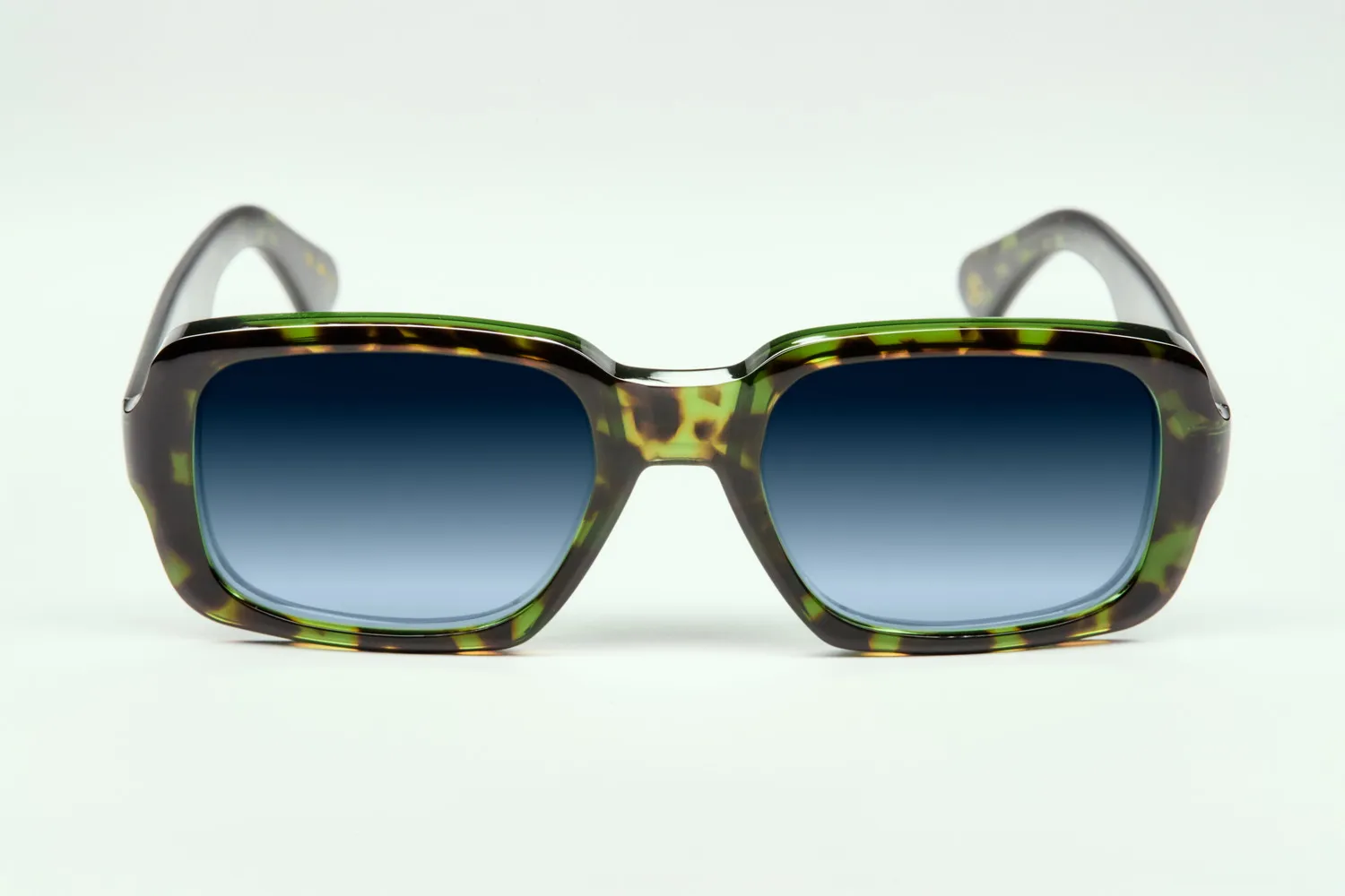 Lesca La Collection Clap occhiali da vista marbré vert acetato