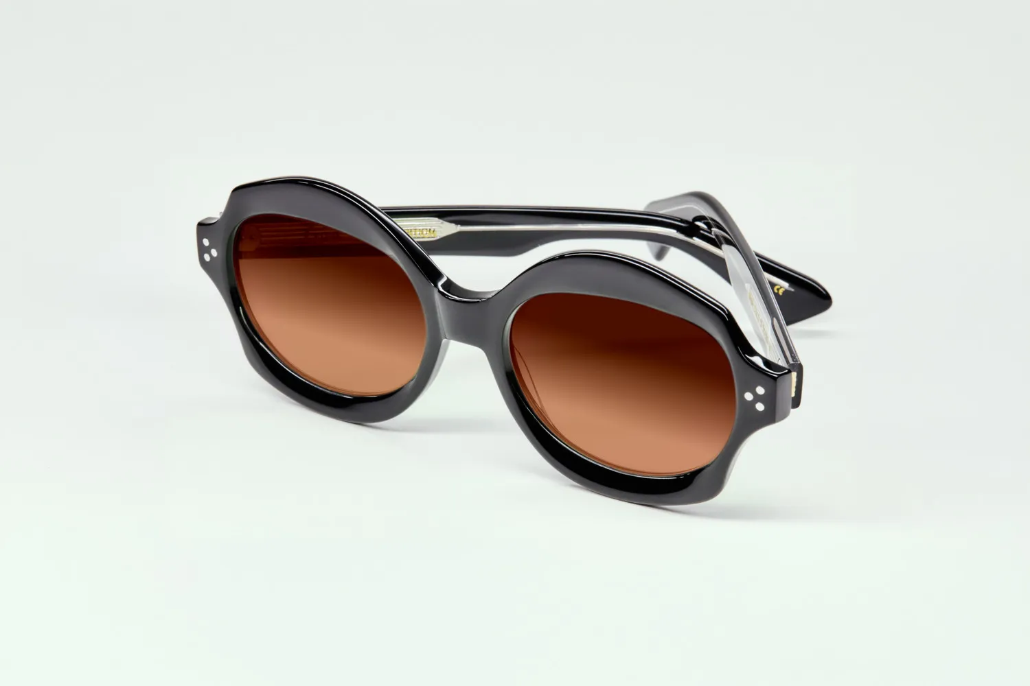 Lesca Collection Nana montatura nera acetato