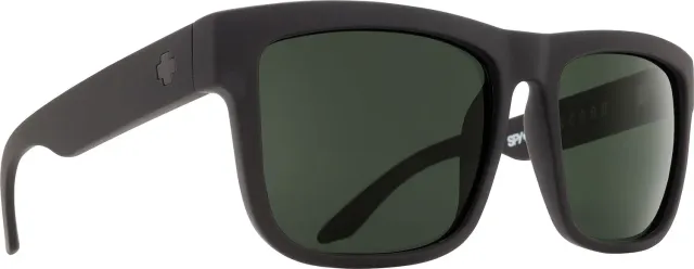 Spy Discord occhiali sole Happy Grey Green nero opaco