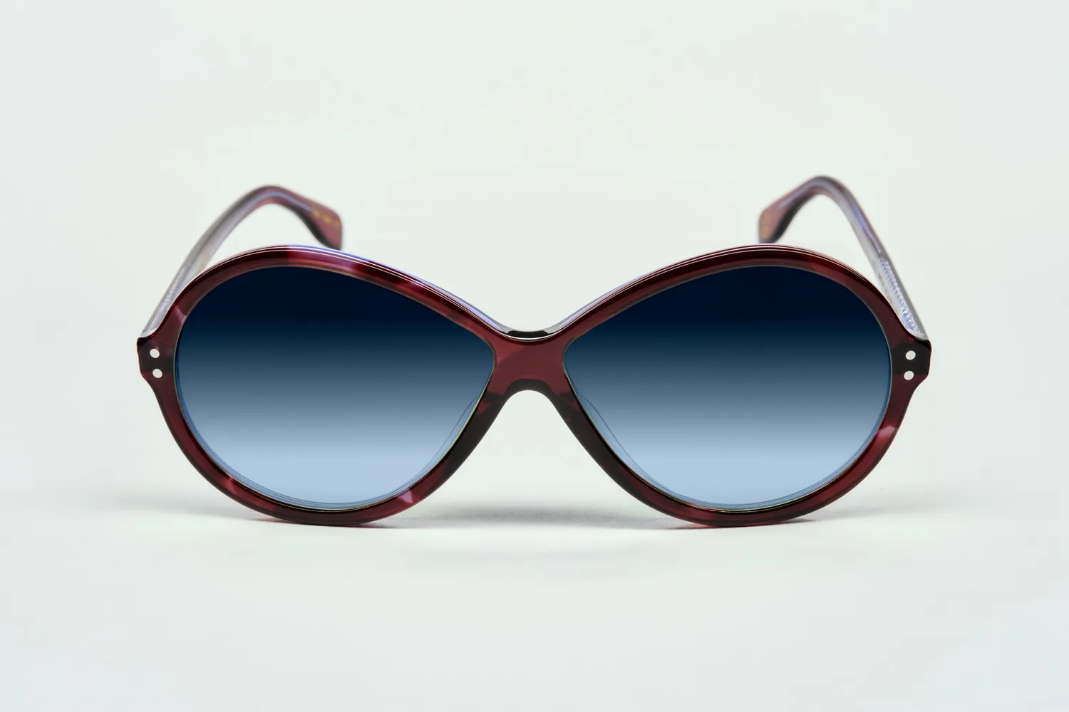 Lesca La Collection Otto montatura Indigo Profond acetato