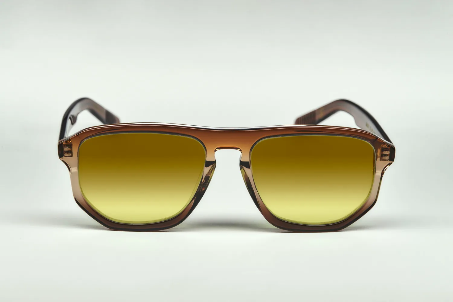 Lesca La Collection Maio XL montatura da vista cognac acetato