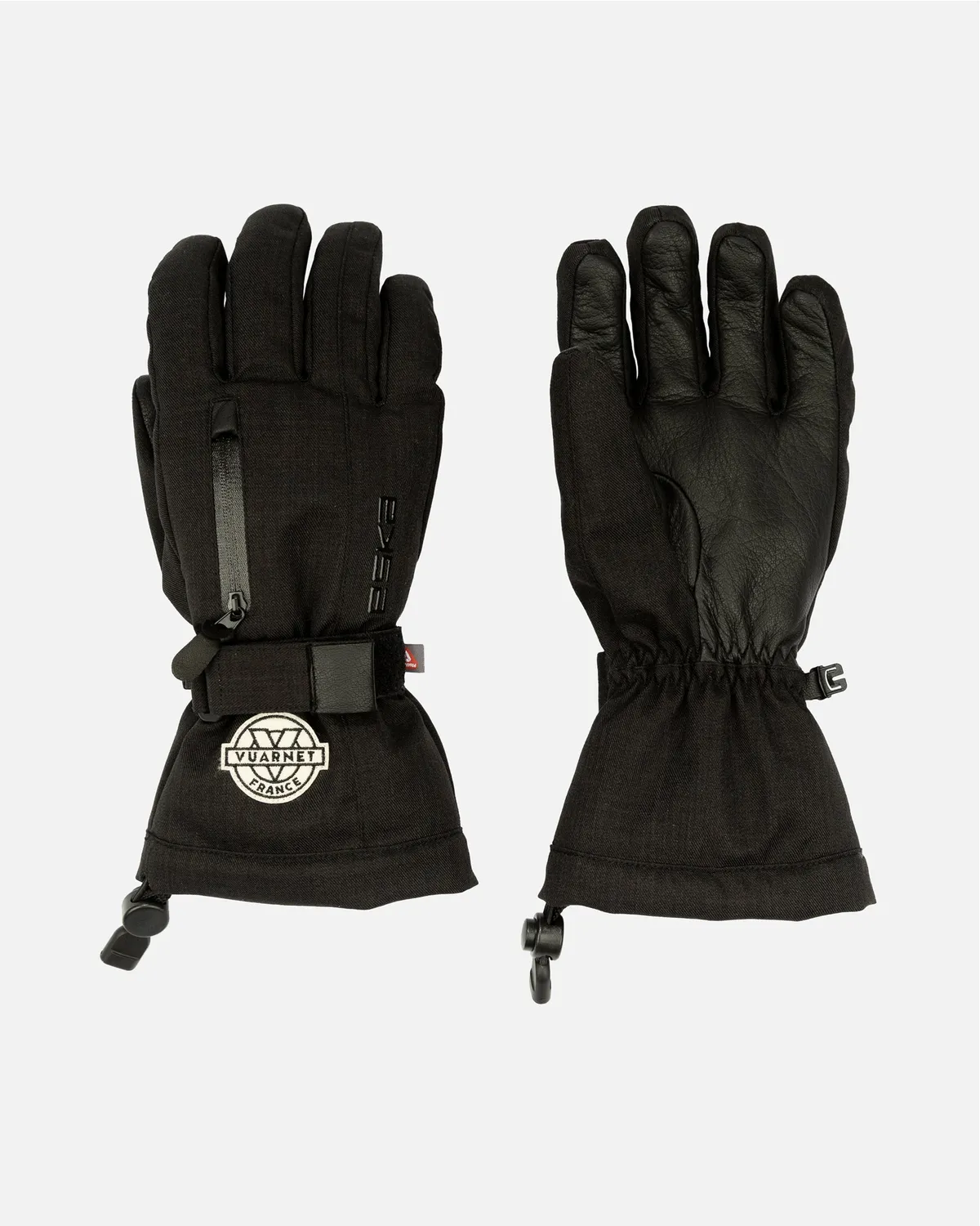 Eska x Vuarnet Insulated Gloves guanti sci neri isolati
