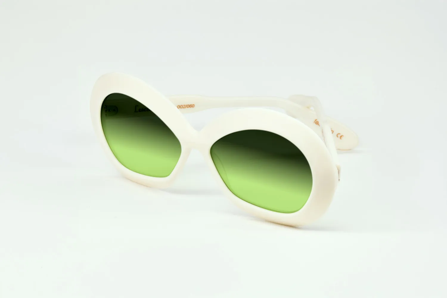 Lesca La Collection Iris montatura White acetato