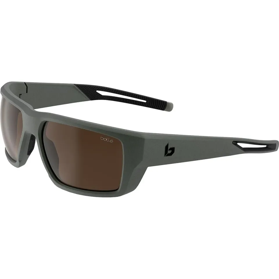Bollé Pharon Alloy Fern Matte occhiali da sole Brown Polarized