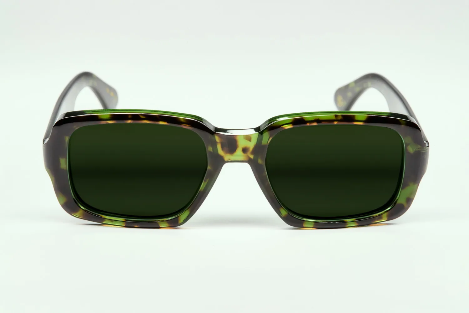 Lesca La Collection Clap occhiali da vista marbré vert acetato