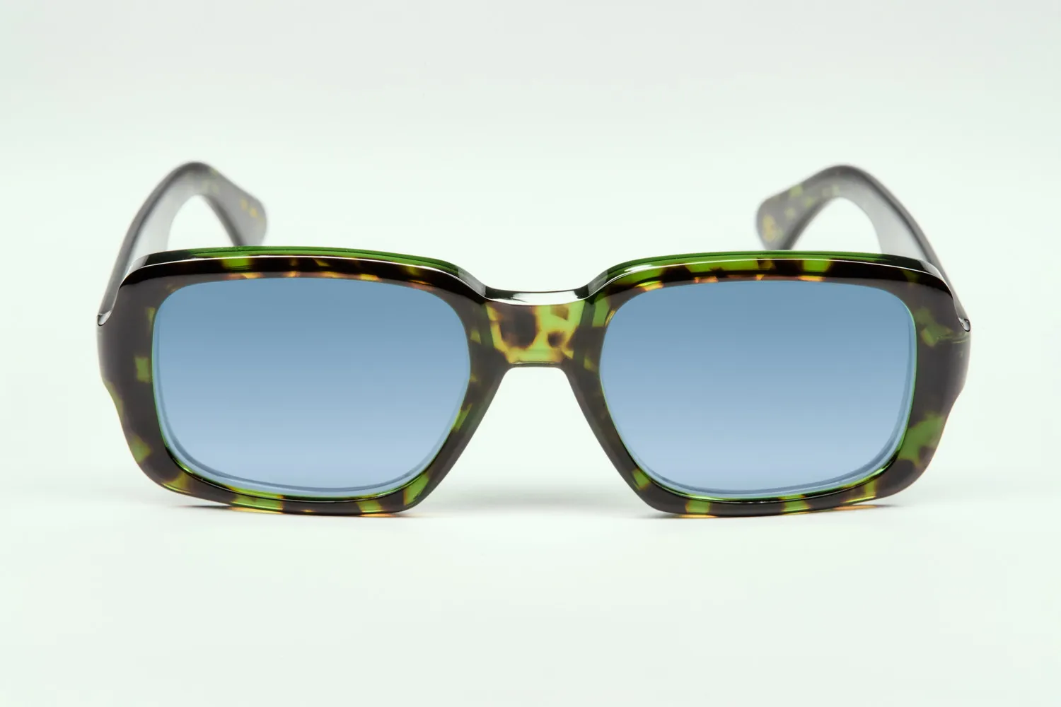 Lesca La Collection Clap occhiali da vista marbré vert acetato