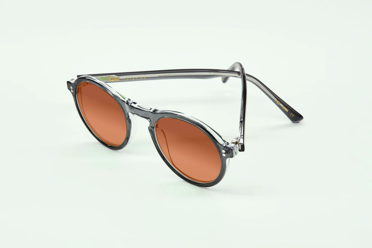 Lesca Collection Cage occhiale grigio acetato