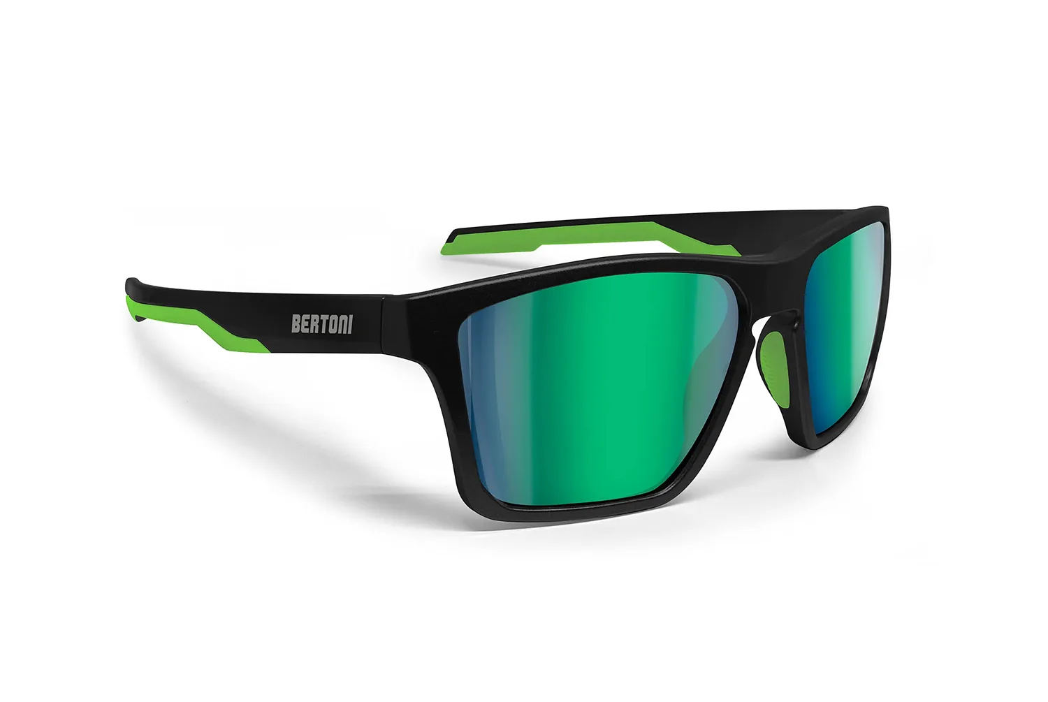 Bertoni Fulvio occhiali sport polarizzati fumo nero opaco