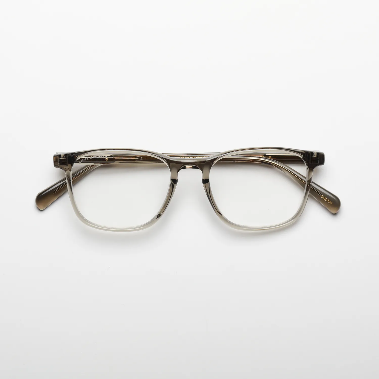 Steve McQueen Classic Texas occhiali da vista jaspe yellow khaki sottile