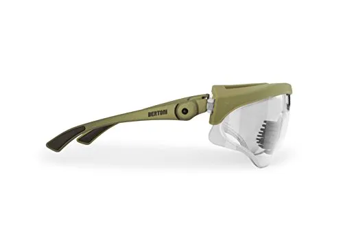 Bertoni AF869 occhiali tiro balistici verdi mimetici