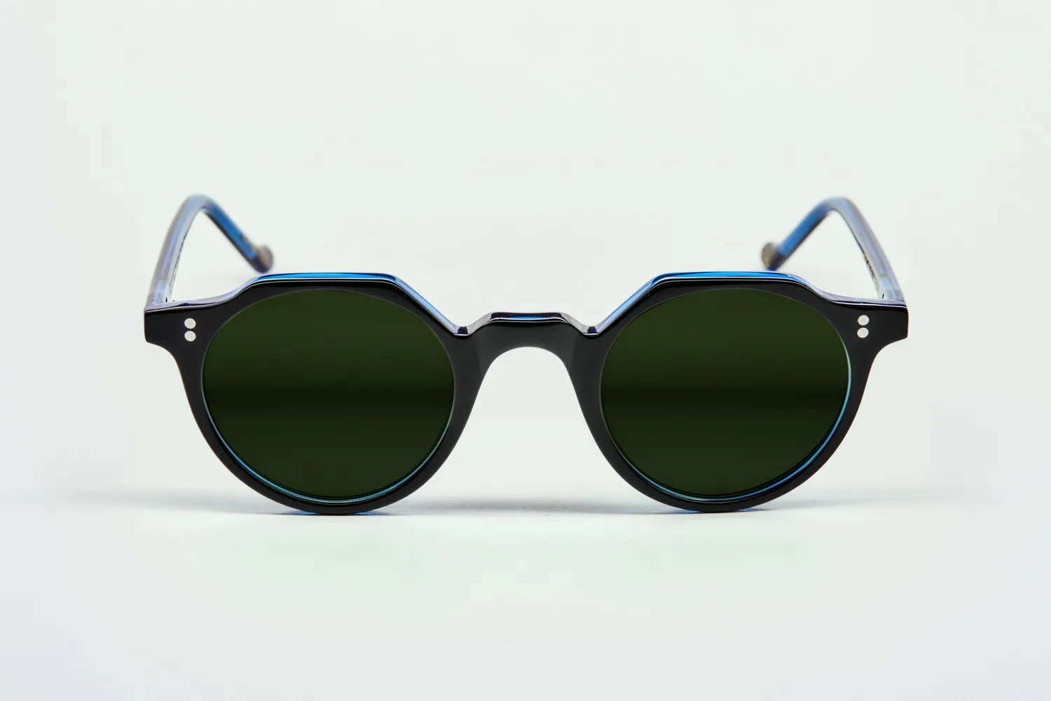 Lesca Black Edition Heri occhiali da vista Noir Bleu acetato