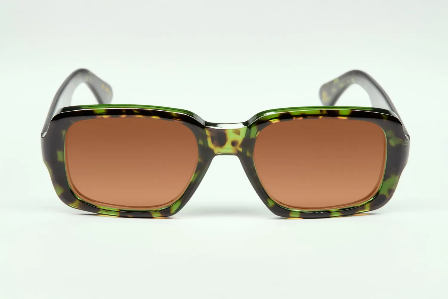 Lesca La Collection Clap occhiali da vista marbré vert acetato