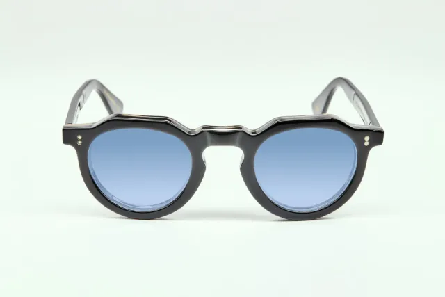 Lesca Collab Crown occhiali noir écaille foncé upcycling