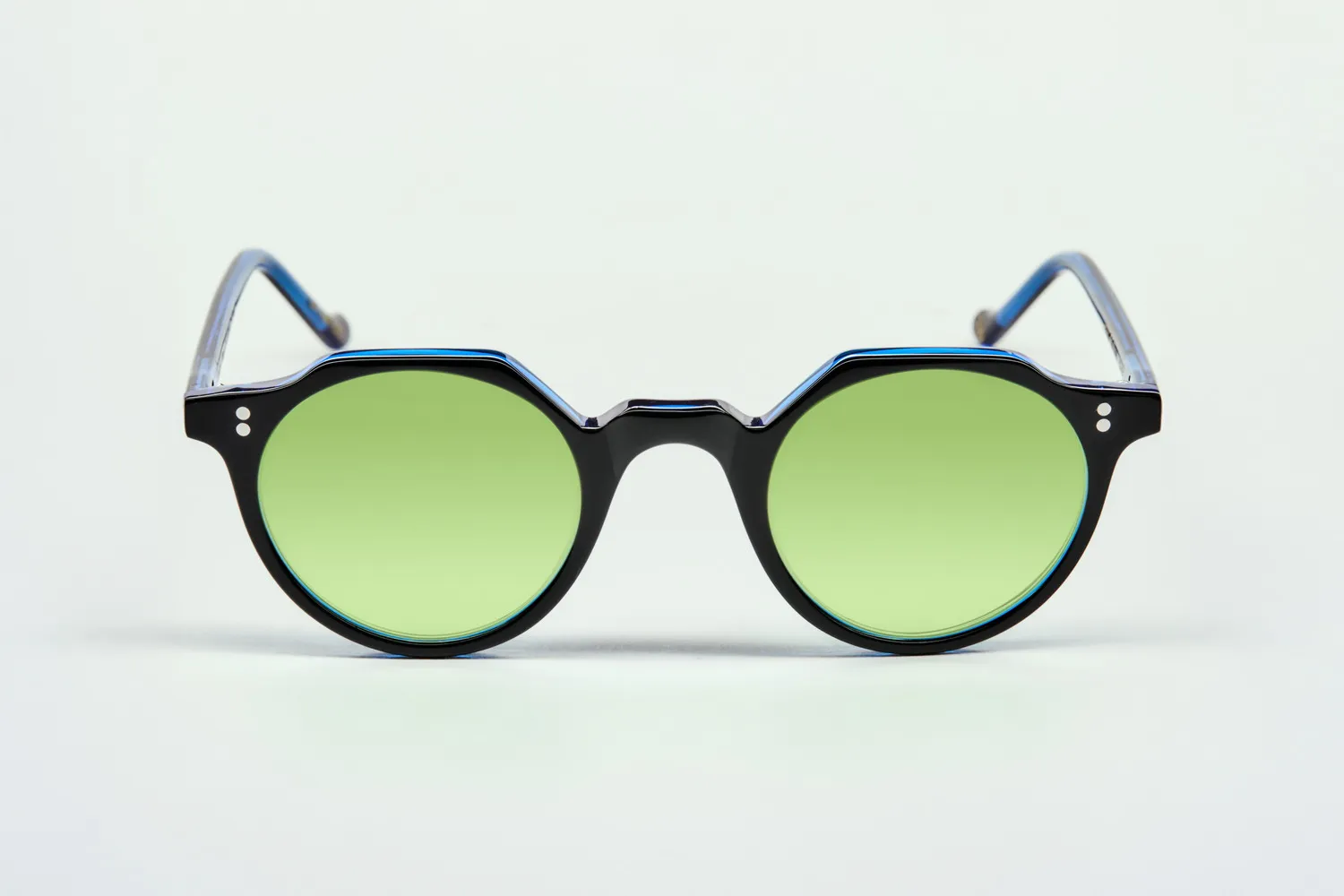 Lesca Black Edition Heri occhiali da vista Noir Bleu acetato